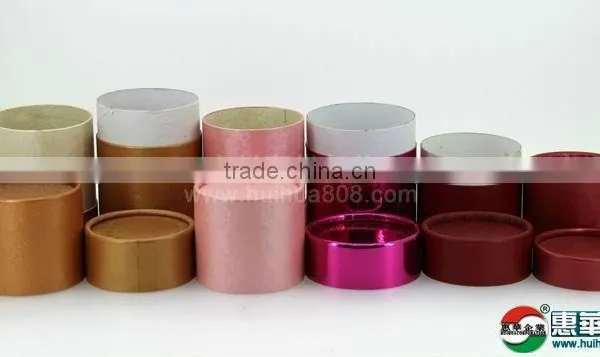 Mini Paper Tube Packaging for Lipstick/lipbalm/cosmetics/artpaper With Paperboard Cylinder