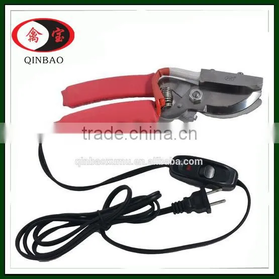 High Quality Pig Farming Equipment Stainless Steel Animal Tail Cutter for Piglets Electric Tail Docker