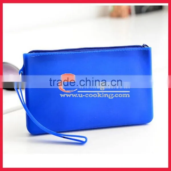 Colorful Wholesale Promotional Gift Silicone Zip Pouch photo-2