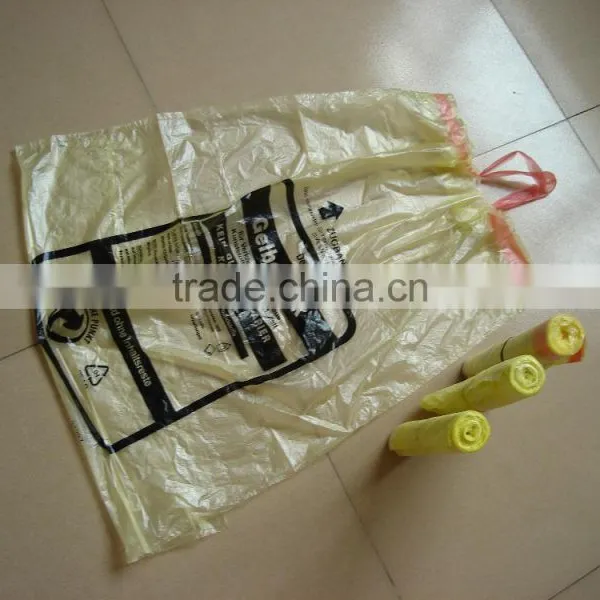 Ldpe White Garbage Bags,CF Bags Roll photo-3