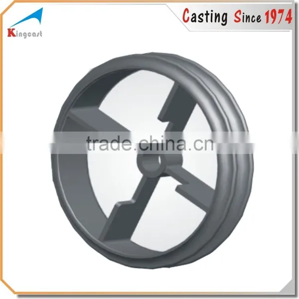 OEM Custom Cast Iron Casting Valve Handle Wheel photo-2