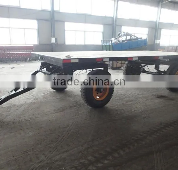 Tractor Tri-axle Flatbed Trailer With Low Price