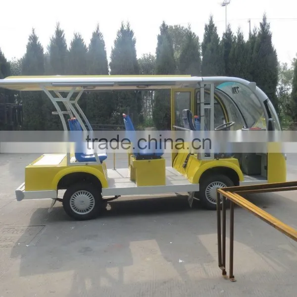 2015 Yellow Customized Electric Tourist Bus