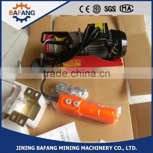 PA200 Electric Hoist Mini Electric Wire Rope Hoist photo-2
