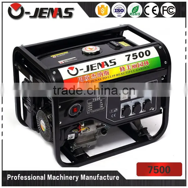 Ojenas Top Quality 7500 Oem Size Durable Steel Gas Generator photo-6
