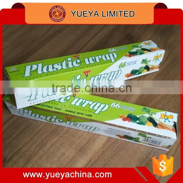 Disposable Fresh Keeping Wrap Film Roll With Auto Cutter 30cm*20M photo-3