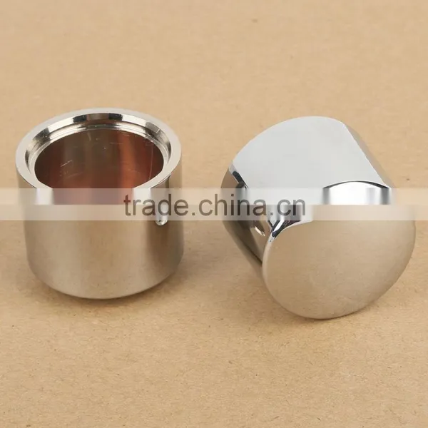 Chrome Front Axle Nut Cover Bolt For Softail Road King Glide FLHT FLHRC photo-3