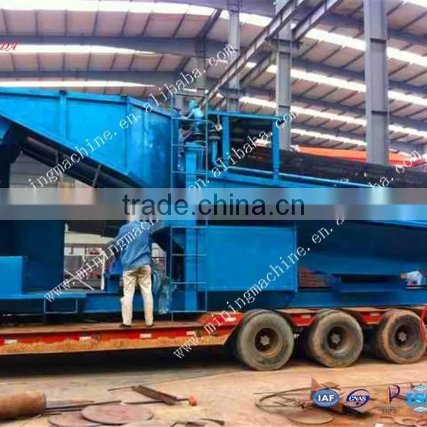New Technology China First Portable Mobile Washing Machine For Gold/gold Washing Machine Plant photo-2