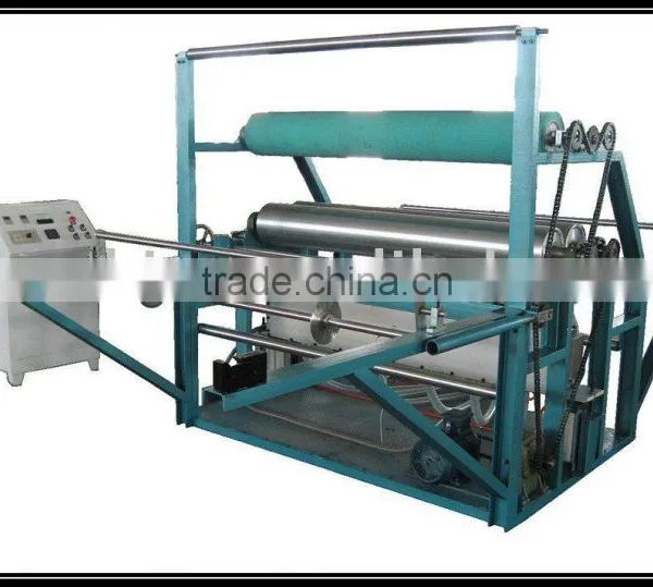 pe foam sheet doubling machine