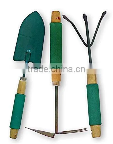 Gardening Tool Bundle (Set of 3), Hoe, Shovel & Rake photo-2