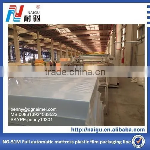 ATTRACTIVE NEW PRODUCT NG-51M AUTOMATIC MATTRESS PACKAGING LINE photo-3