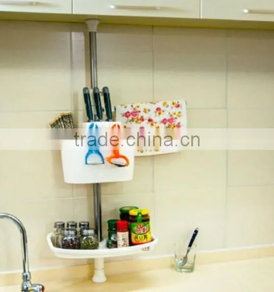 Kitchen Sponge Holder Tool Holder Kitchen Countertop Shelf photo-3