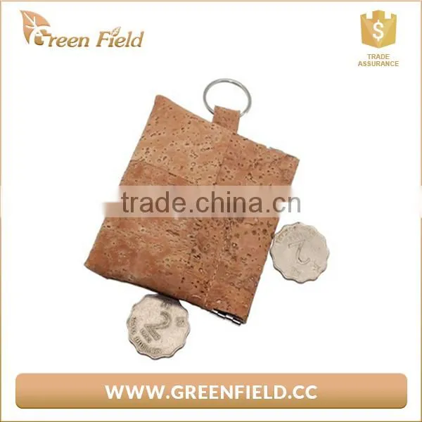 Vegan Cork Purse Artwork Coin Wallet Key Purse Coin Pouch photo-4