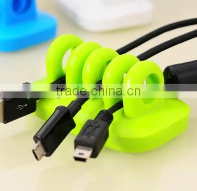 New Arrival Cable Holder for Table, Desktop Cable Holder photo-3