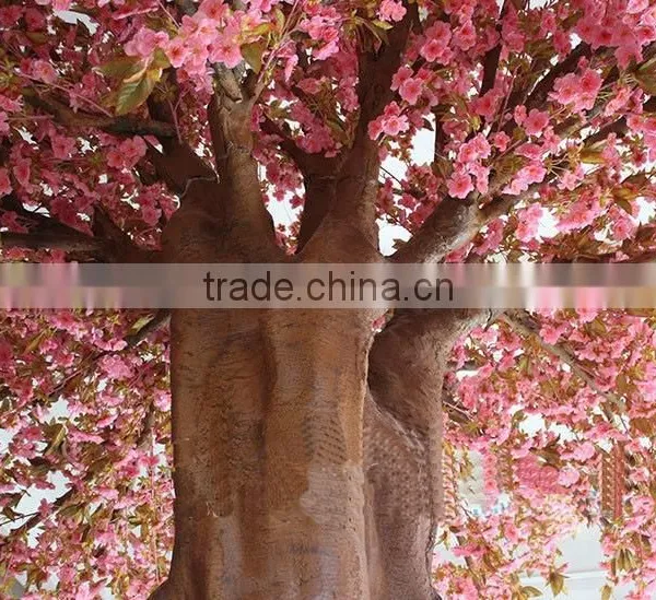 Silk Cherry Blossom Tree Indoor Decoration Artificial Cherry /sakura Flower Trees photo-4