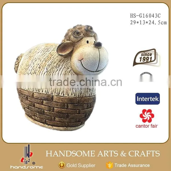 12 Inch Megnesia Home and Garden Ornament Lively Animal Figurine Pig Statue Art Wholesale photo-5