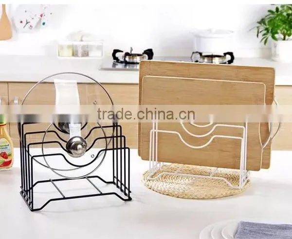 Multi-function Wire Cutting Board And Lid Rack Organizer photo-2