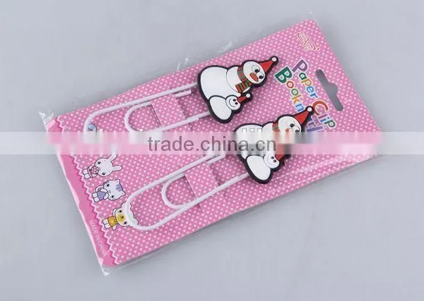 2PC Silicone Christmas Snowman/Christmas Tree Design Super Paper Clip photo-2