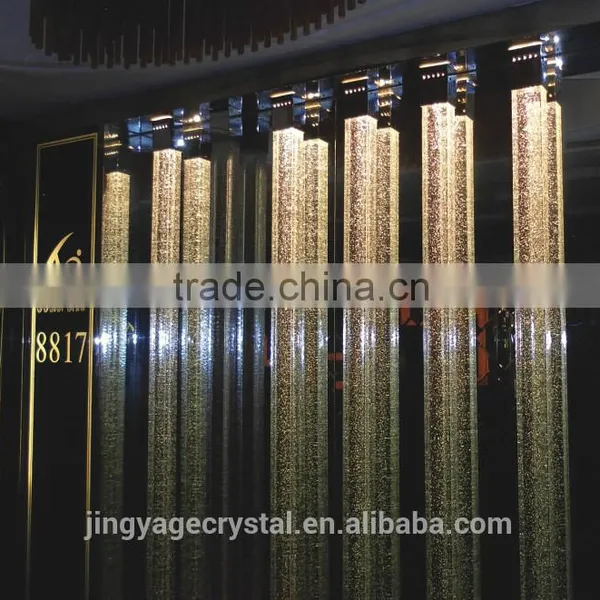 Promotional Glass Bubble Pillars for Indoor Decor, Nightclub Screen photo-2