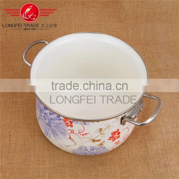 Good Price Colorful Enamel Set Enamelware Excellent Houseware Saucepot / Stewpot photo-6