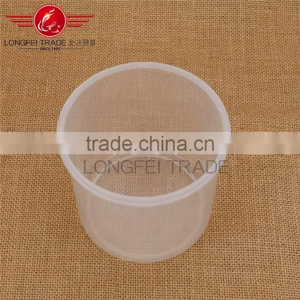 OEM Household 4pcs Cylindrical Plastic Preservation Box / Food Storage Box With Lid photo-5