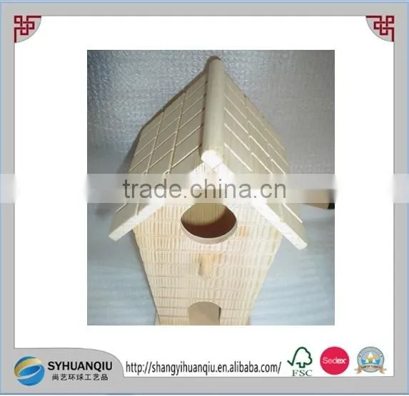 Small Handmade Wooden Bird Cage for One Bird photo-4