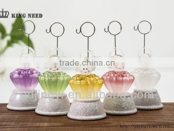 Cheap Wholesale Plastic Acrylic Led Pretty Girl Businese Card Holder photo-4