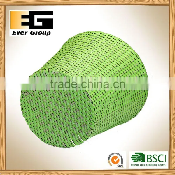 Circular Hand Woven Flowerpot / Storage Basket/Garden Plater photo-6