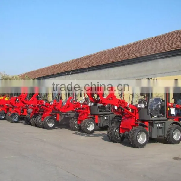 Hot Sale 4WD Mini 0.8ton 800KG HZM908 ZL08 Wheel Loader photo-4