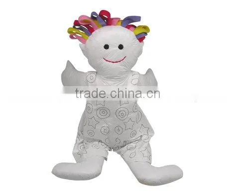paint doll,paint toy,diy toy,Littler painter