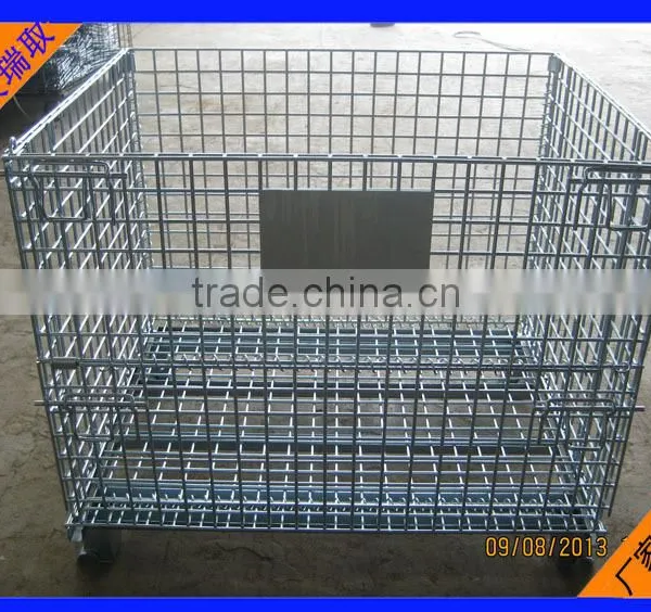 Steel Stacking Folding Warehouse Cages/Storage Cages photo-2