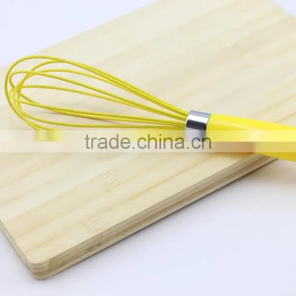 Yellow Nonstick Cookware Silicone Whisk photo-5