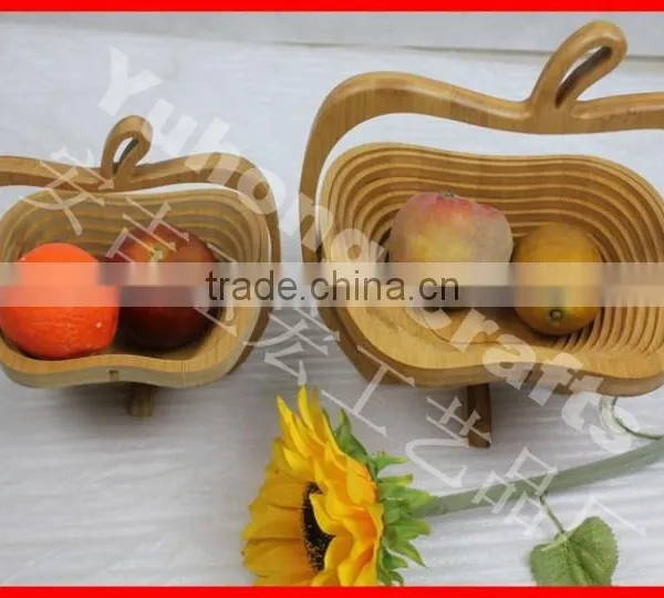 Bamboo Folding Fruit Basket photo-2