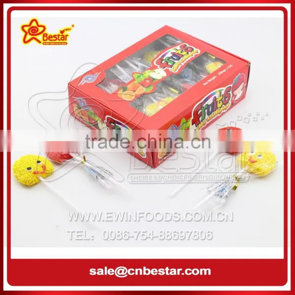 Smile Face Carrageenan Waxberry Jelly Lollipop photo-2