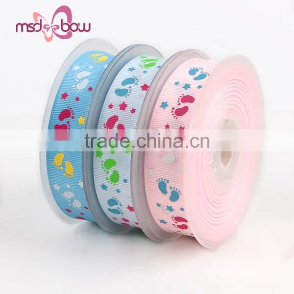Custom Size 22mm Single Face Thermal Transfer Printed Grosgrain Ribbon photo-2