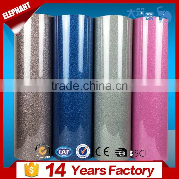 50cmx25m Easy Weeding Glitter Garment Heat Transfer T Shirt Vinyl For Clothing photo-2