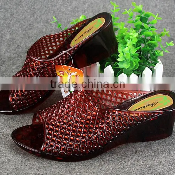Slippers Wedges Female Indoor Good Quality 2017 Latest Model Export African Guangzhou Warehouse 2017 Stock photo-4