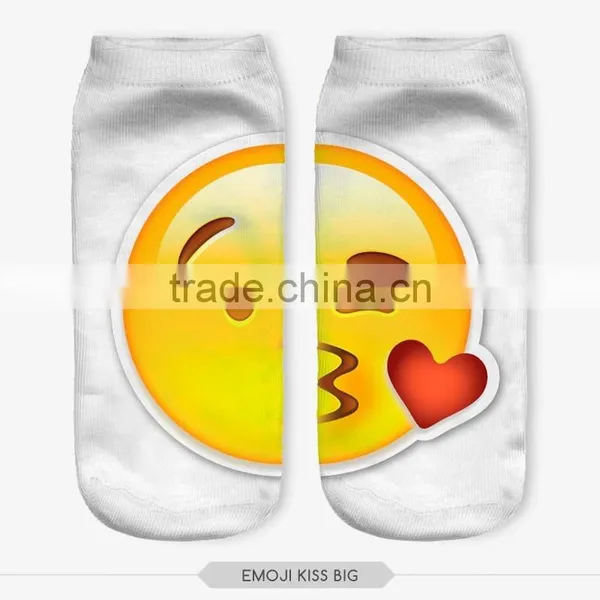 2016 China Supplier Kid Women Emoji Sock photo-2