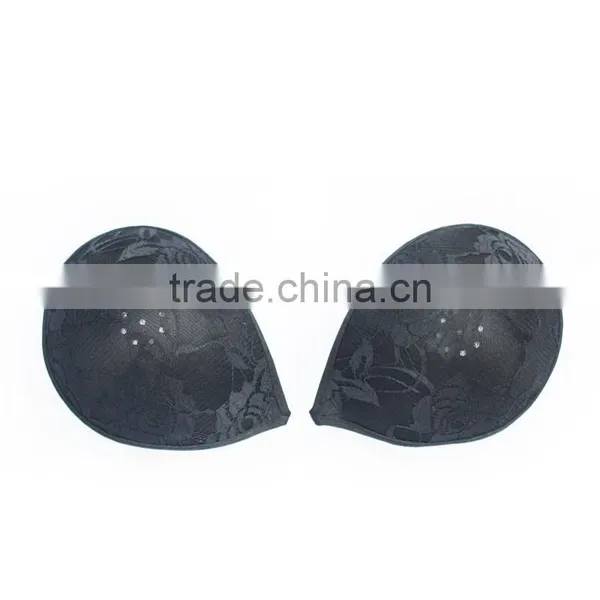 Underwear Wholesale Women Sexy Mature Lycra Lace Silicone Bra With Nipples photo-4