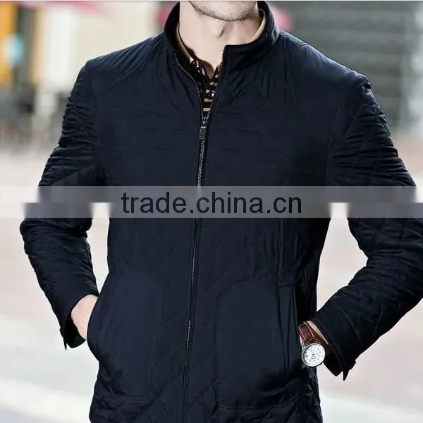 2015 Wholesale Men's Outdoor Durable Suit Style Padded Jacket photo-2