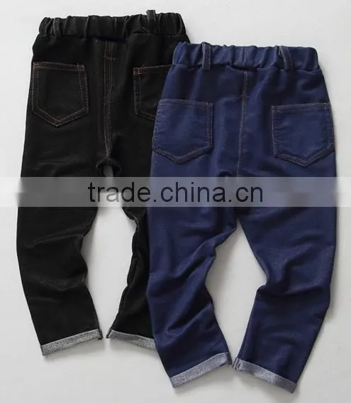 Customize Fashion Kids Boys Fake Oxford Stretch Pants photo-2