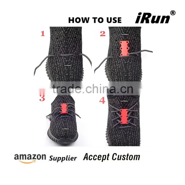 Creative Easy Wear Convenient Take Off No-tie Shoelaces Lazy Man Magnetic Shoes Buckle-No Tie Shoelaces Closure Manufacturer photo-4