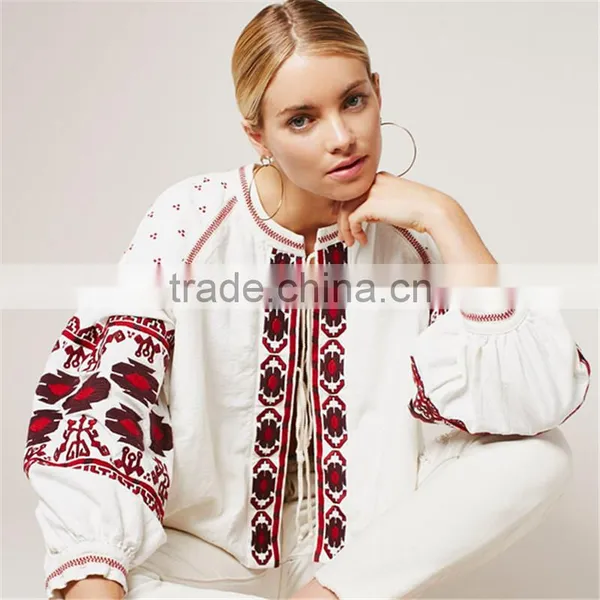 2017 OEM Ladies Embroidered Vintage Swingy Home Coat photo-6