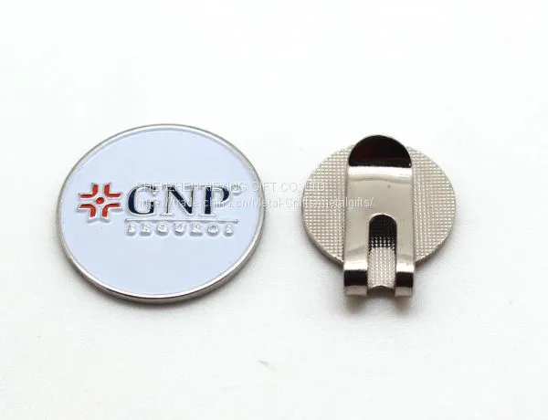 Custom Magnetic Golf Cap Clip Ball Marker Holder photo-2