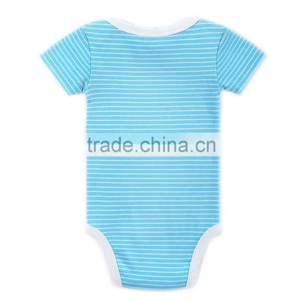 2017 Summer New Style Cotton Stripe Baby Jumper Jumpsuits One-piece Garment photo-4