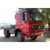 HOWO 4x4 Manual Prime Mover Truck All Wheel Drive With 7100kg Payload