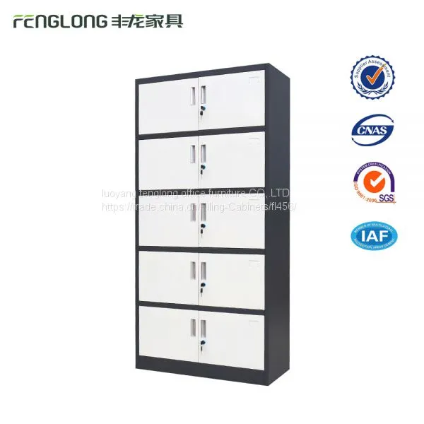 Luoyang Fenglong Produce High Quality White Godrej 5 Drawer Credential Steel Filing Cabinet photo-4
