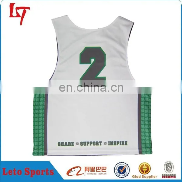 Custom Design Lacrosse Jersey Wholesale Sublimation Lacrosse Reversible Jerseys photo-4