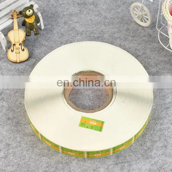 China Manufacturer Wholesale Reel Colorful Paper Sticker /adhesive Roll Label for Food Packaging photo-2