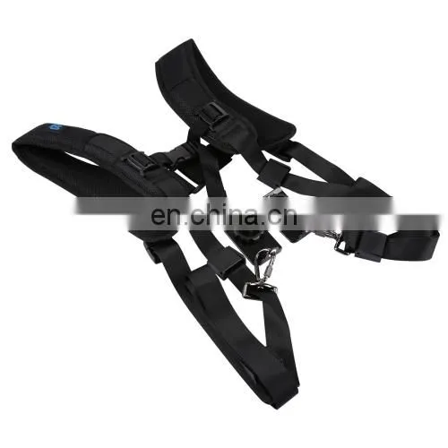Best Price PULUZ Quick Release Double Shoulder Harness Soft Pad Decompression Foam Shoulder Strap Belt for DSLR Digital Cameras photo-2